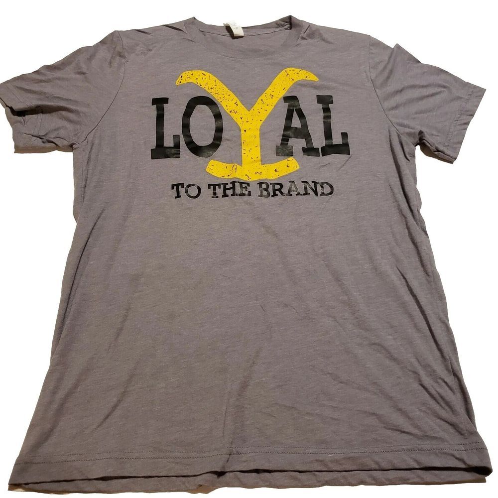 Yellowstone Dutton Ranch Size‎ Large T-Shirt Loyal to the Brand
